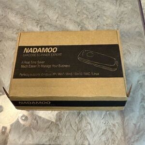 Nadamoo barcode scanner expert model Bur3075-Pur Blue
Handheld Bluetooth